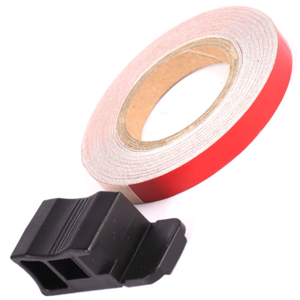 DZ Hardware veljeteip fluorestseeruv punane