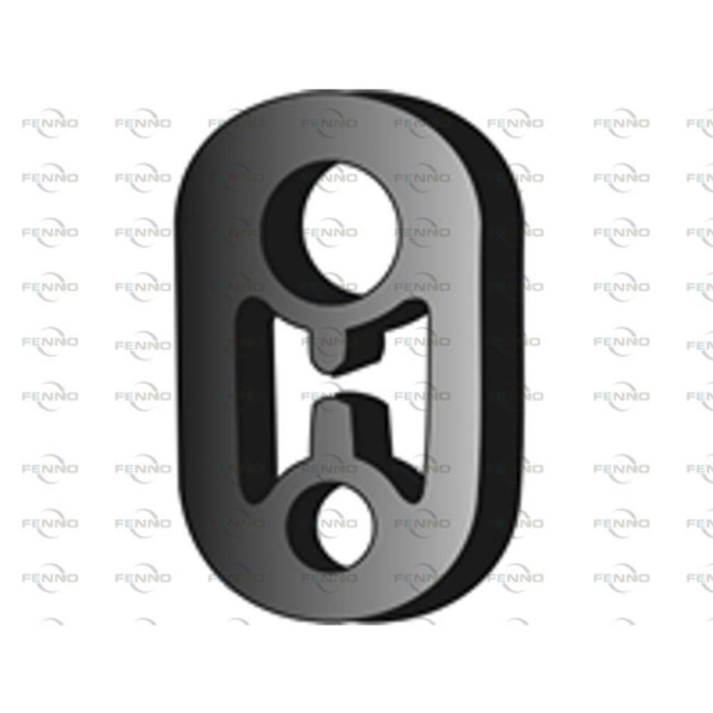 Pakoputkiston kumipalkki 14-0739