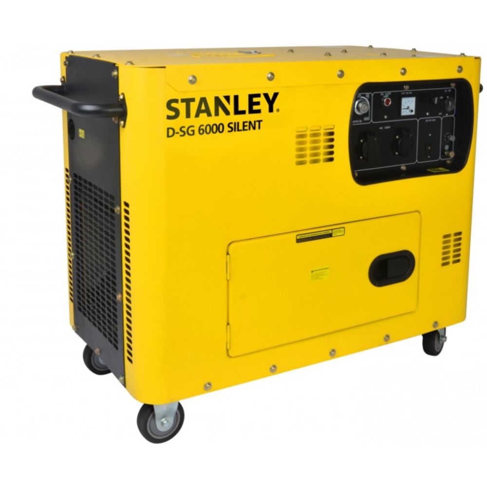 Stanley D-SG 6000 diesel elverk 2 x 230 V 6300 W