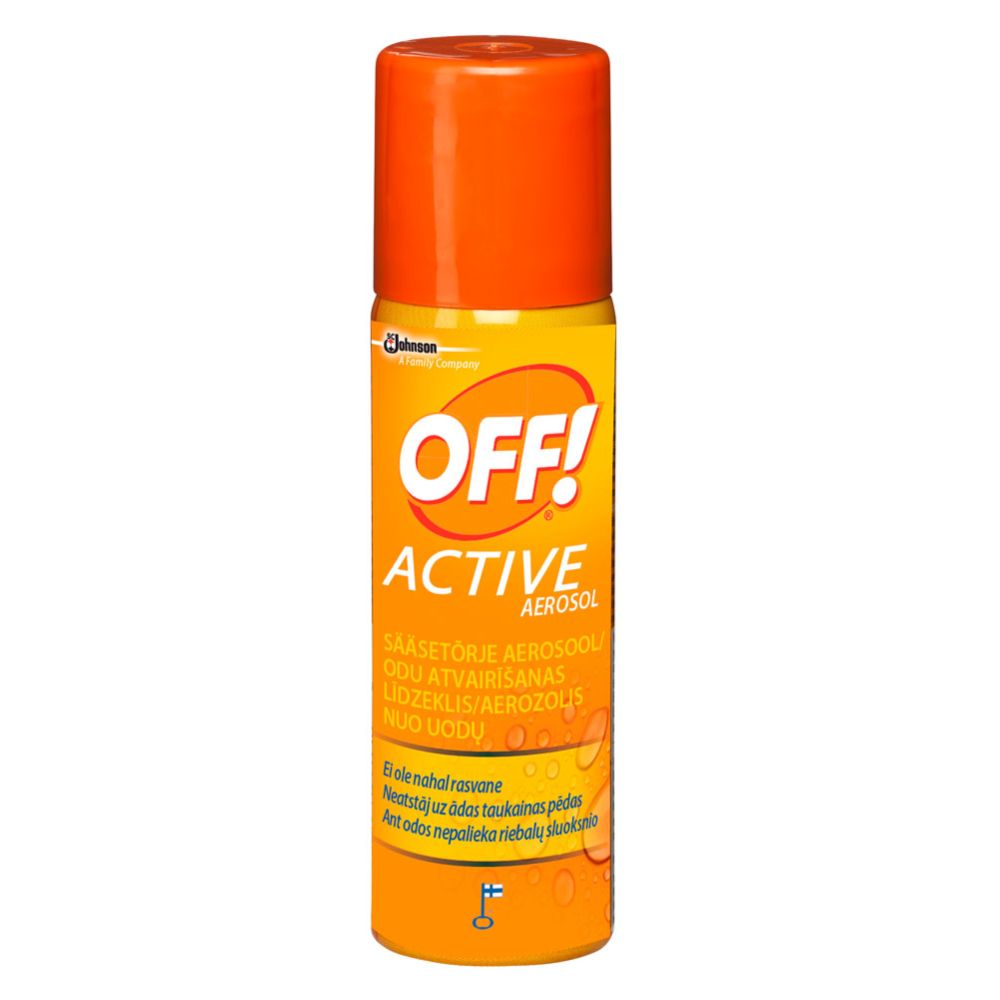 OFF sääsetõrjevahend Active aerosool 65 ml