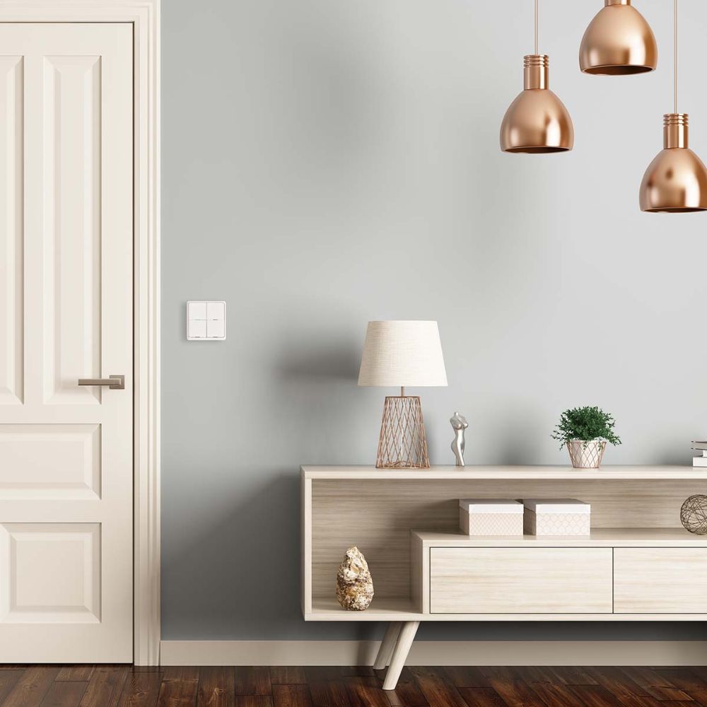 Nedis SmartLife 4-osaline lüliti, pinnale paigaldus, Zigbee 3.0