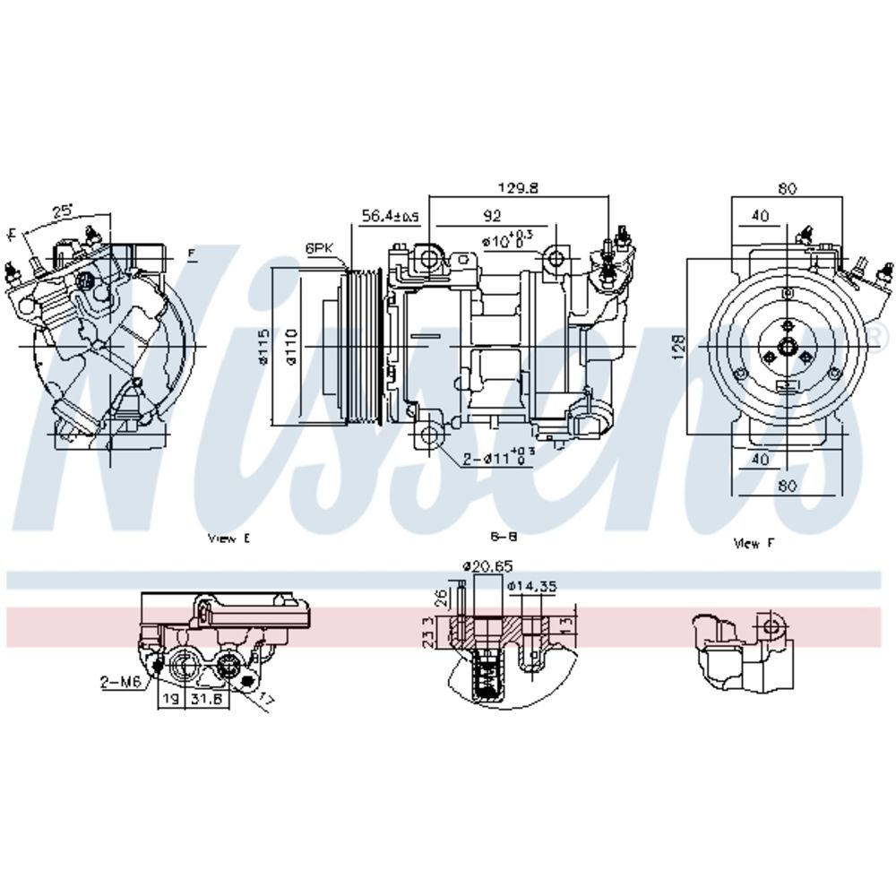 Ilmastointilaitteen kompressori 30-05191