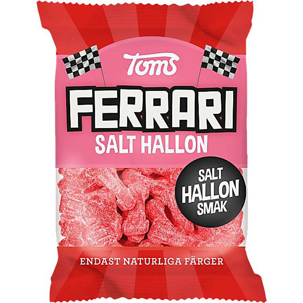 Toms Ferrari salt hallon 120 g