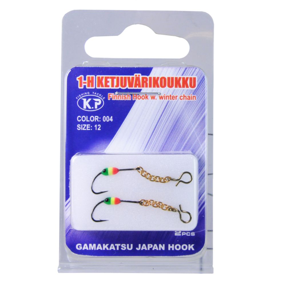 K.P väriketjukoukku koko: 12 Väri: 001 2 kpl