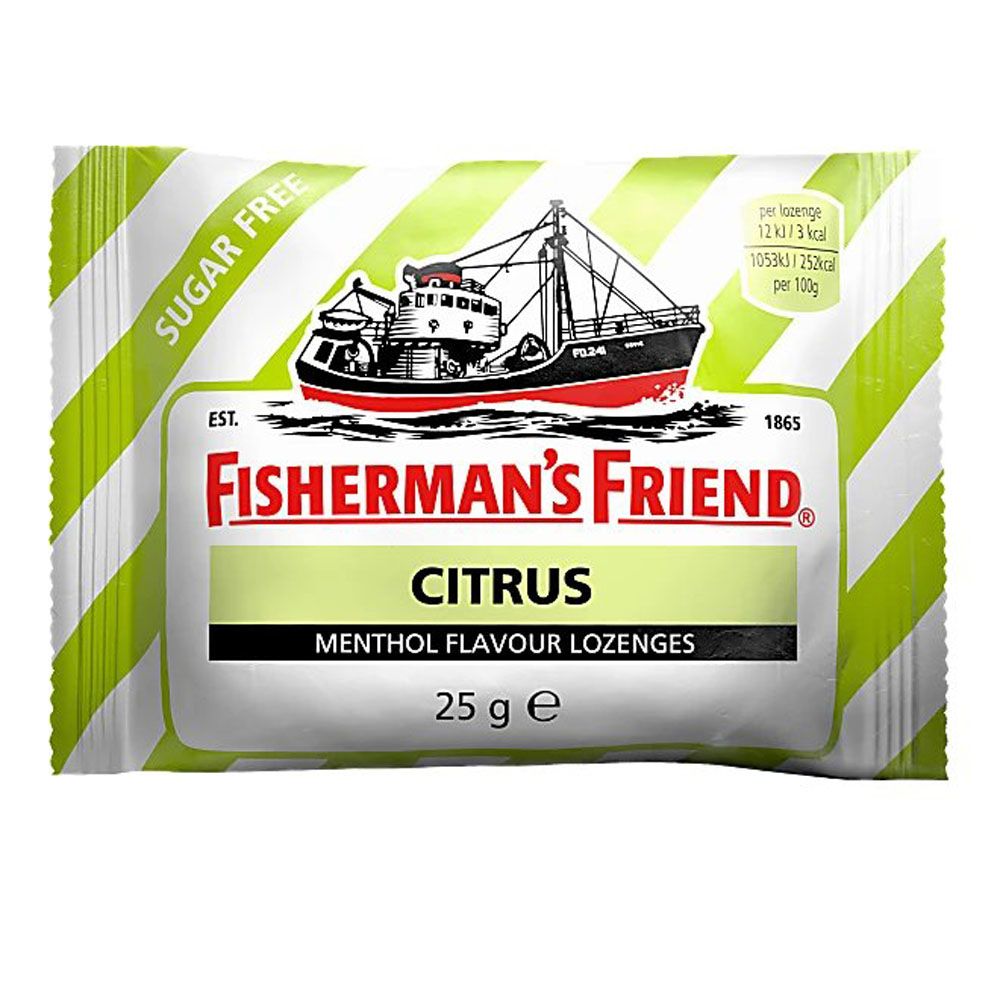 Fishermans citrus sockerfri 25 g