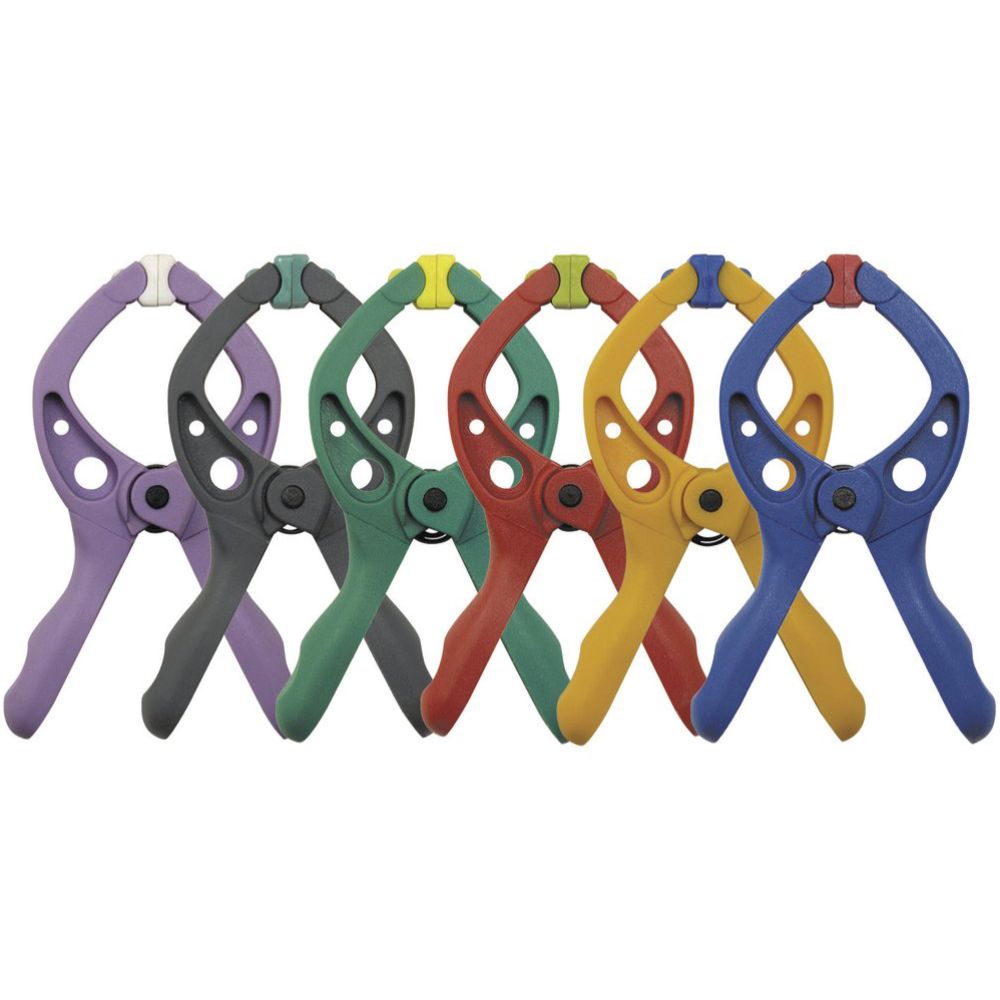 Wolfcraft® microfix minifjädertvingar 20 mm, 6 st.