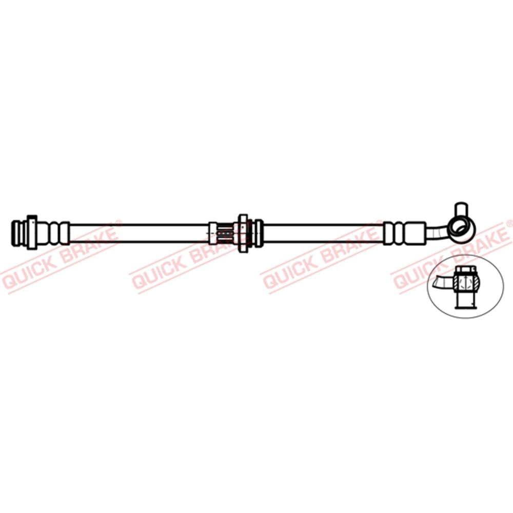 Bromsslang 23-02827
