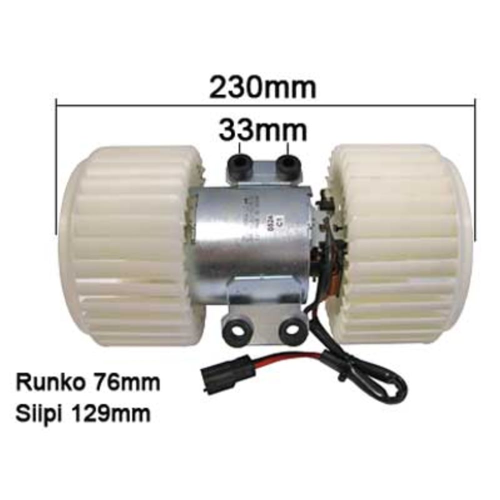 Sisätilapuhaltimen moottori 13-1134