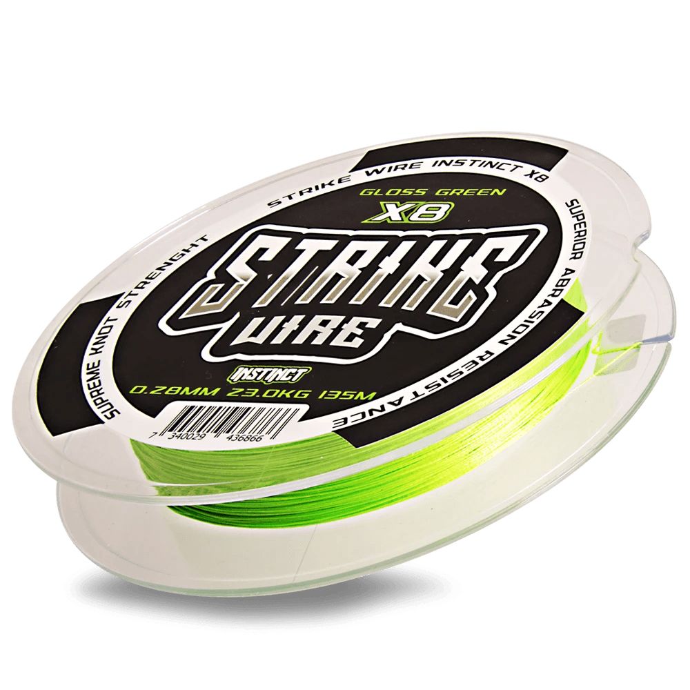 Strike Wire Instinct Braid X8 flätlina 135 m Gloss Green