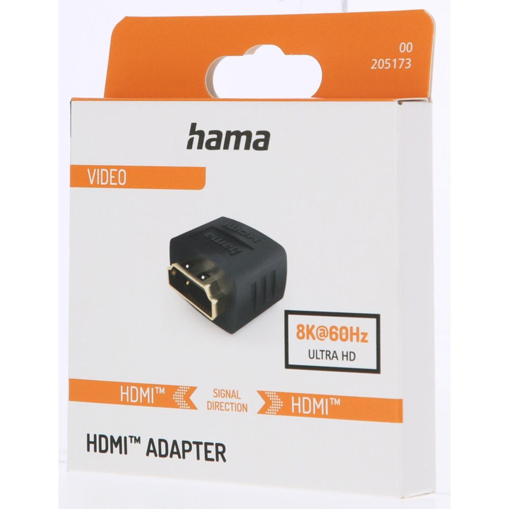 Hama HDMI-adapteri, HDMI naaras - HDMI naaras, 8K
