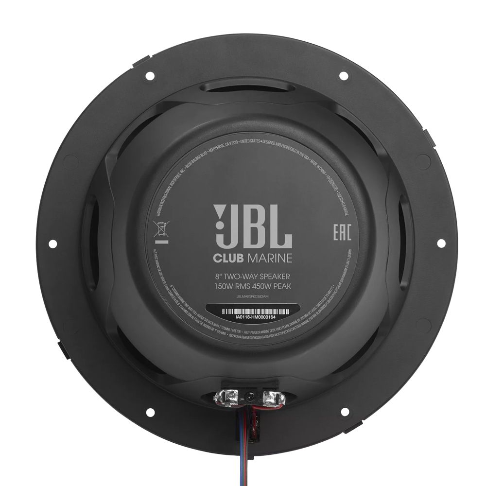 JBL Club Marine 8,0" 2-vägs koaxialhögtalare par IPX5