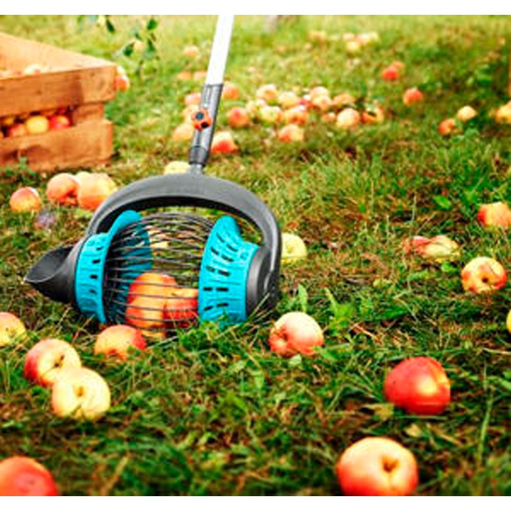Gardena Combisystem omenankerääjä 130 cm puuvarrella