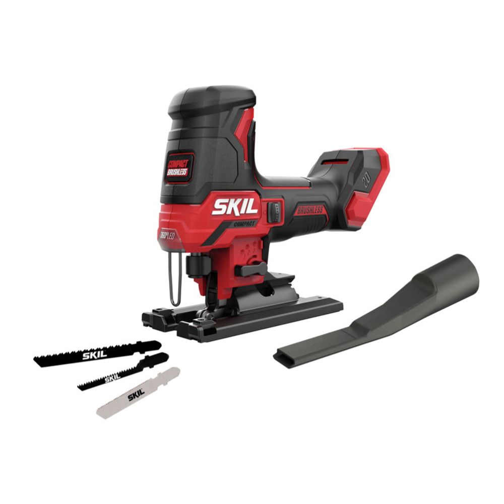 Skil 3440 CA Compact kolborstfri batteridriven sticksåg med pendel utan batteri