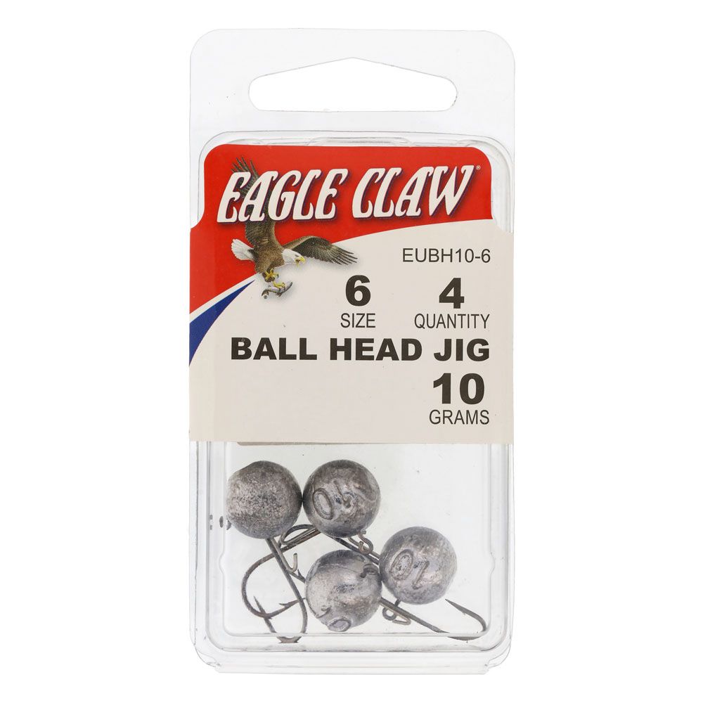 Eagle Claw jiggskalle 4 st