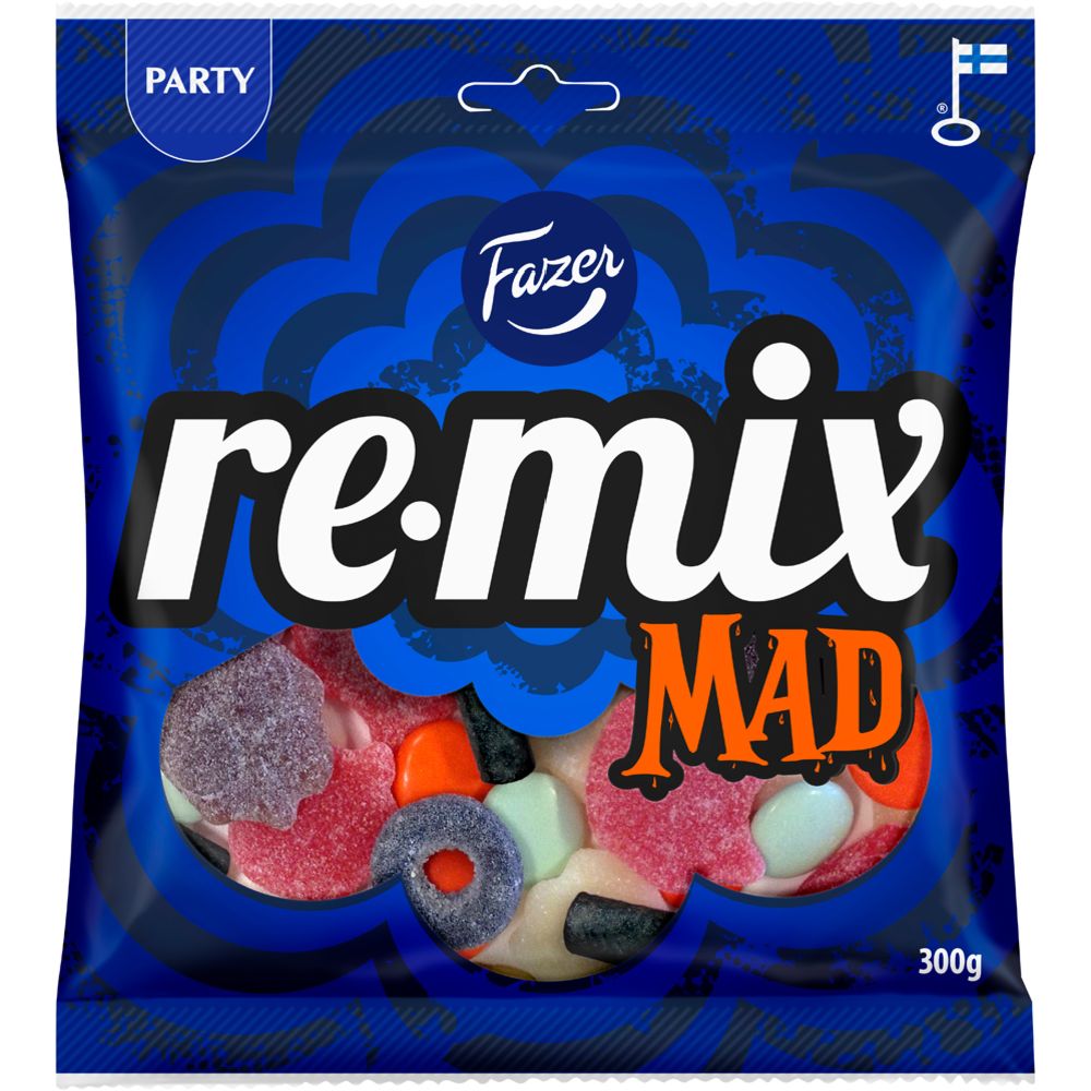 Fazer Remix Mad karkkipussi 300g