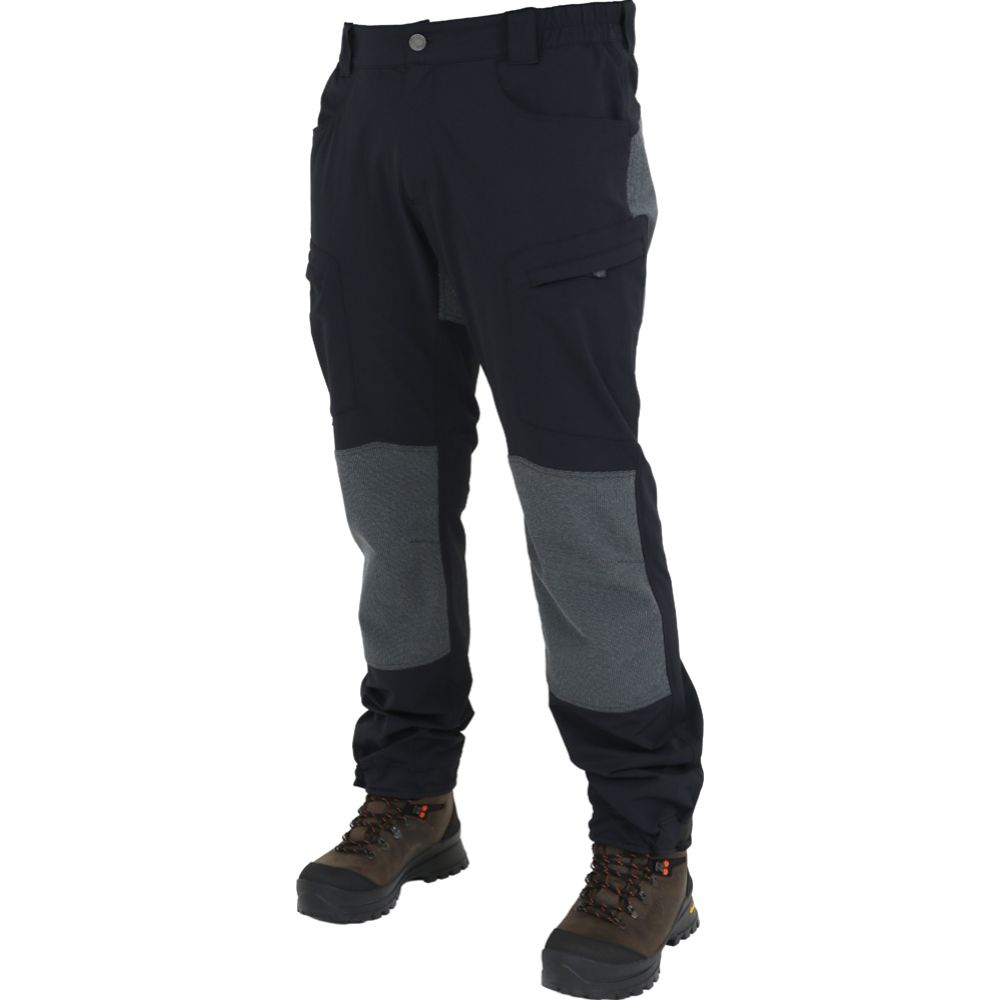 Woodlander Matti housut musta/harmaa 3XL