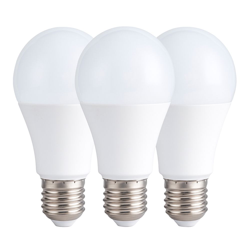 Led Energie LED-lampa E27 A60 12 W 3000 K 1050 lm 3-pack