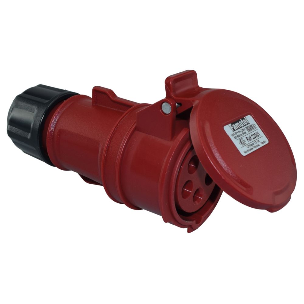 Voimajatkopistorasia 5-nap. 16 A 400 V