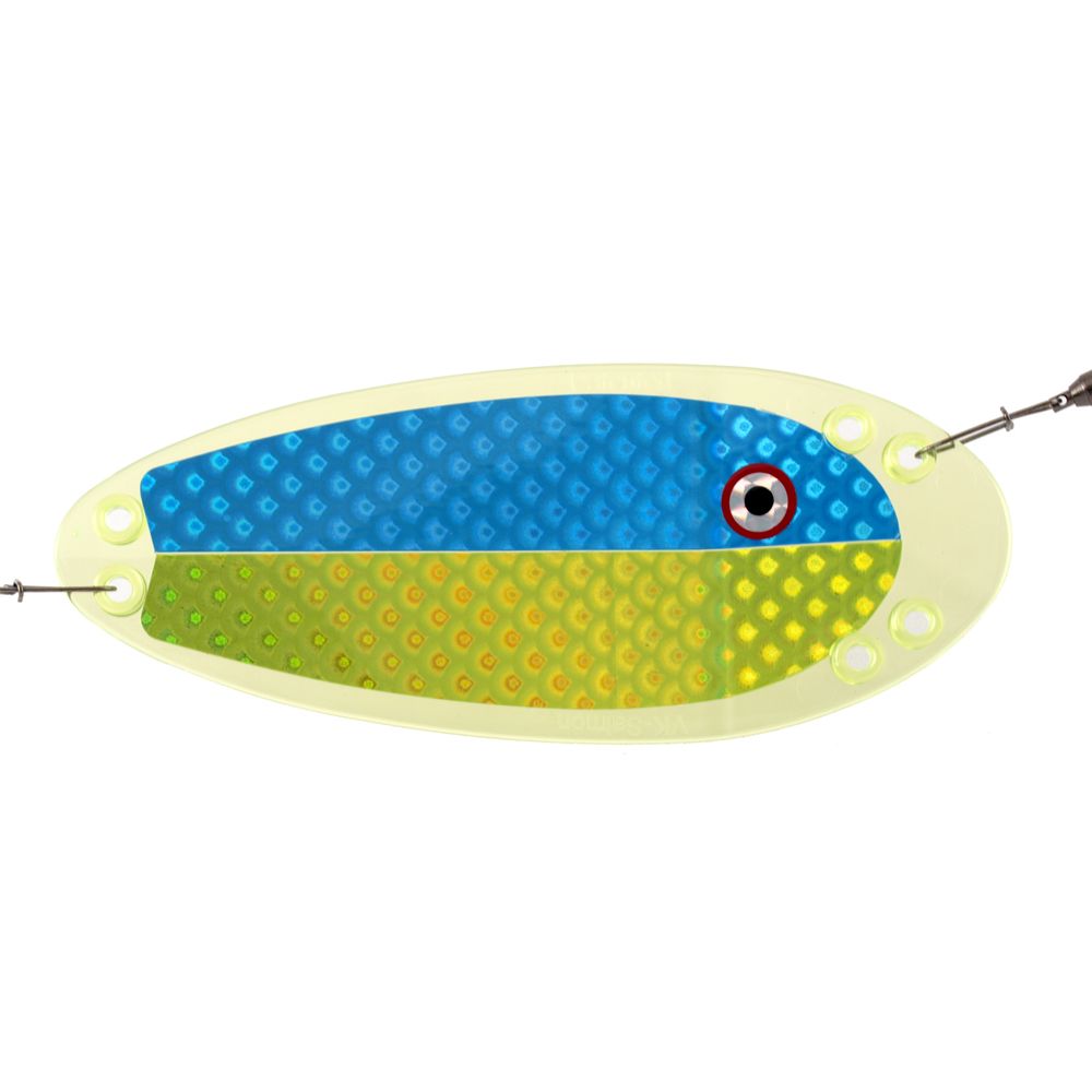 VK-Salmon Flasher houkutuslevy 20 cm UV 100
