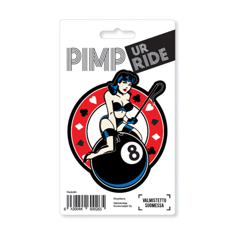 Kleebis Pimp Ur Ride Pin-Up