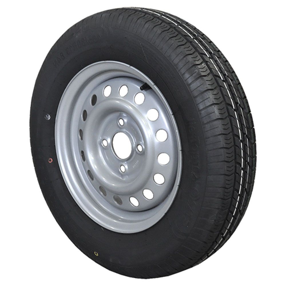 Plekkveljega haagiseratas, 155 R13, 437 kg, 4 x 100