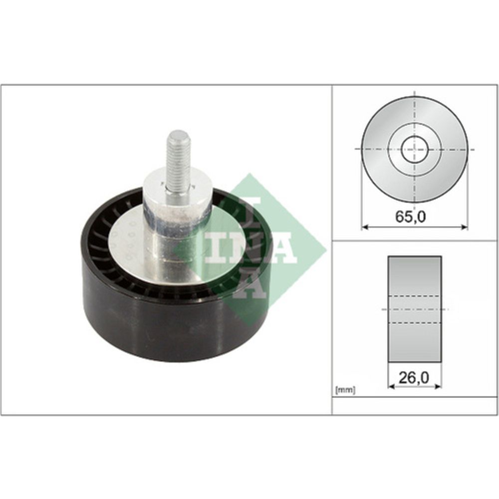 Styrrulle, multiribbrem 30-04976