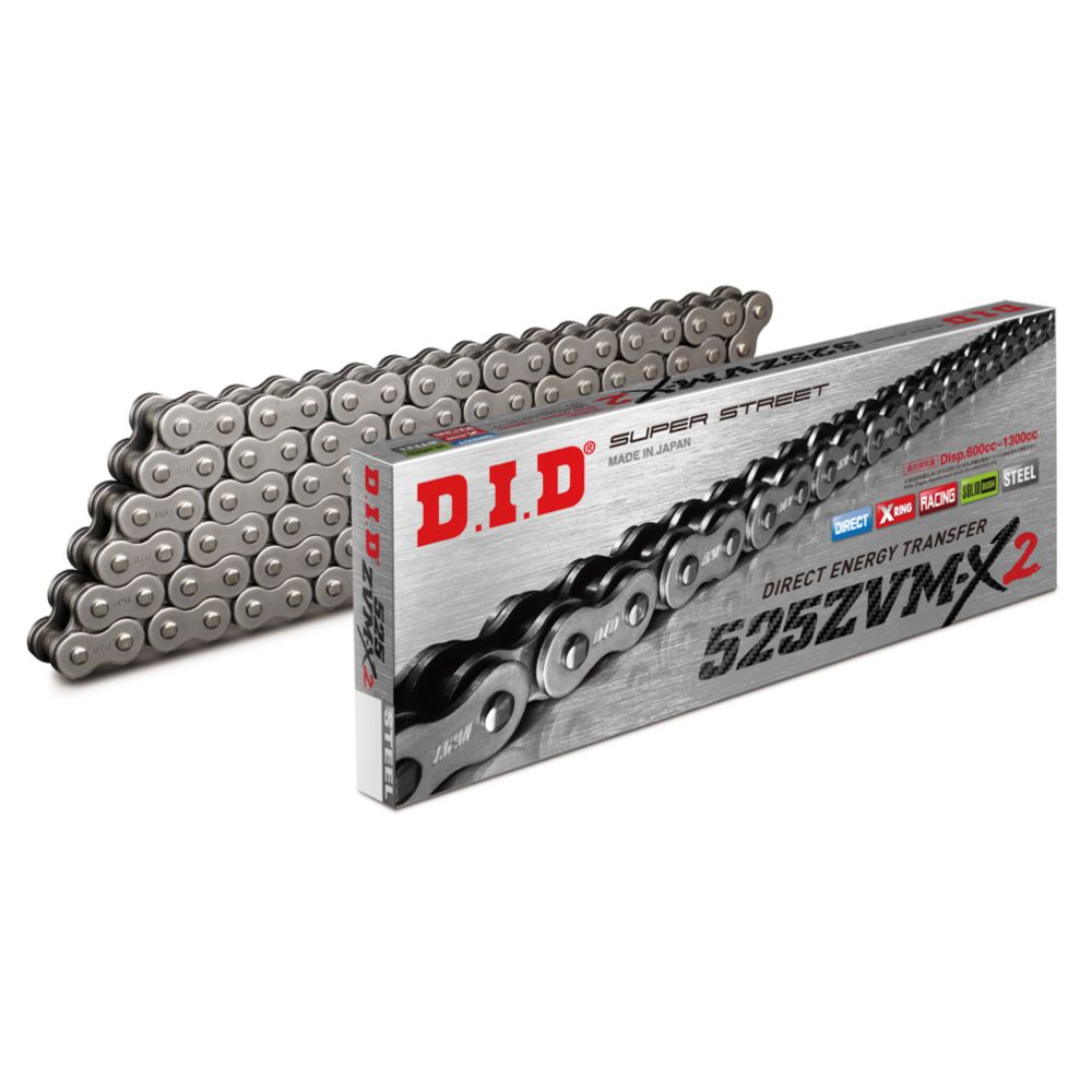 D.I.D 525ZVM-X2 X-rengasketju 116-lenkkinen