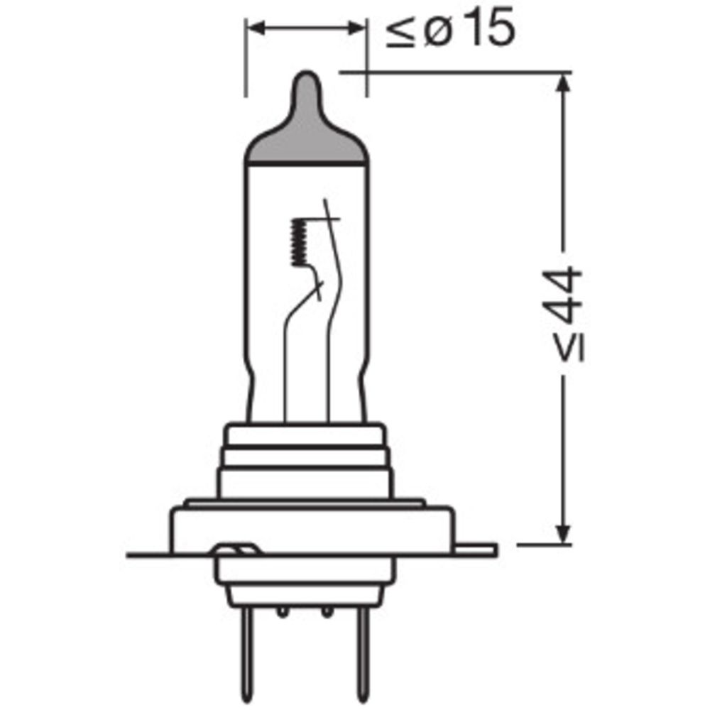 Osram Truckstar PRO Next Gen H7-polttimo +120% 24V 70W