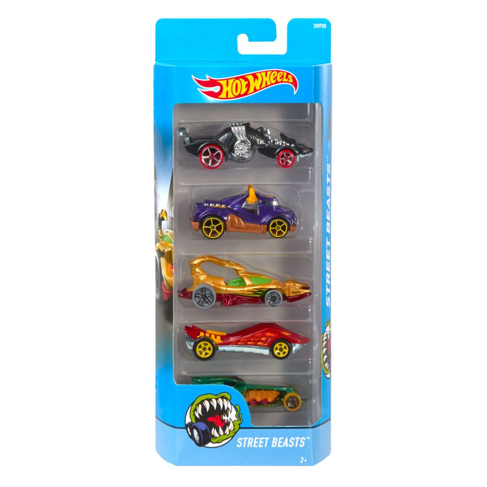 Hot Wheels pikkuautot 5-pack
