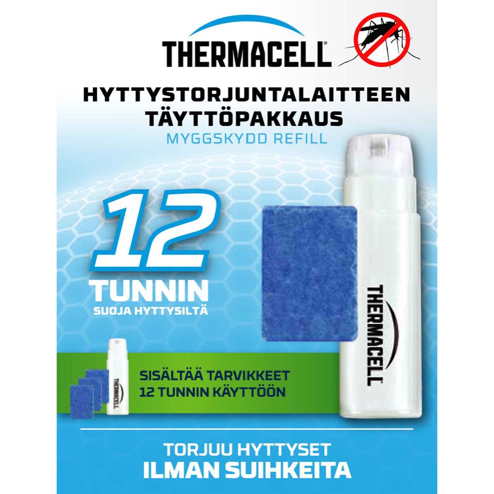 Thermacell täyttöpakkaus 8-12 h