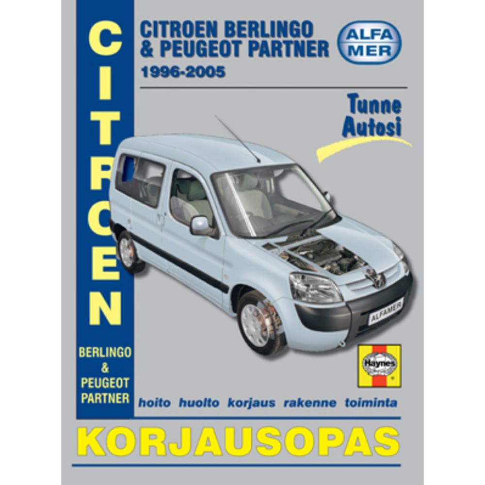 Korjausopas Berlingo & Partner 96-05