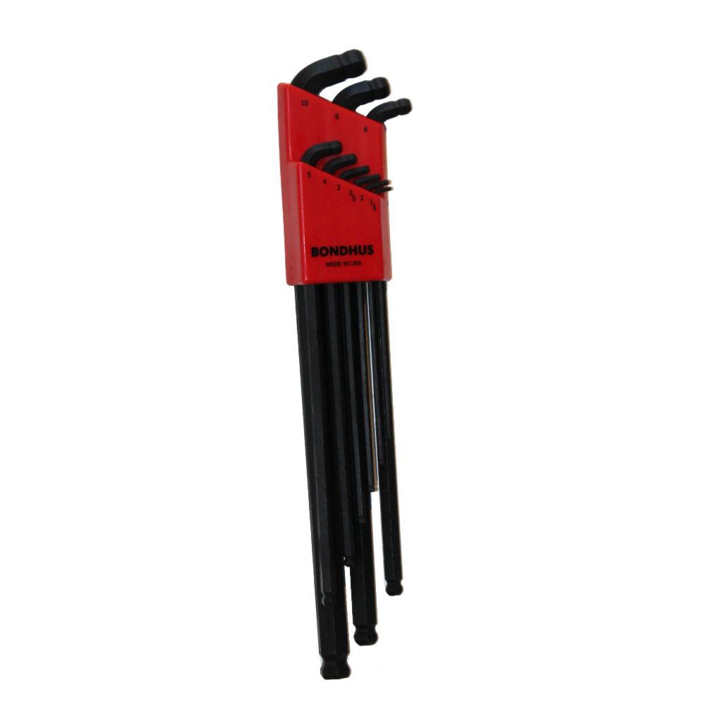 Bondhus SDBLX9MXL 1,5–10 mm insexnyckelsats 100°