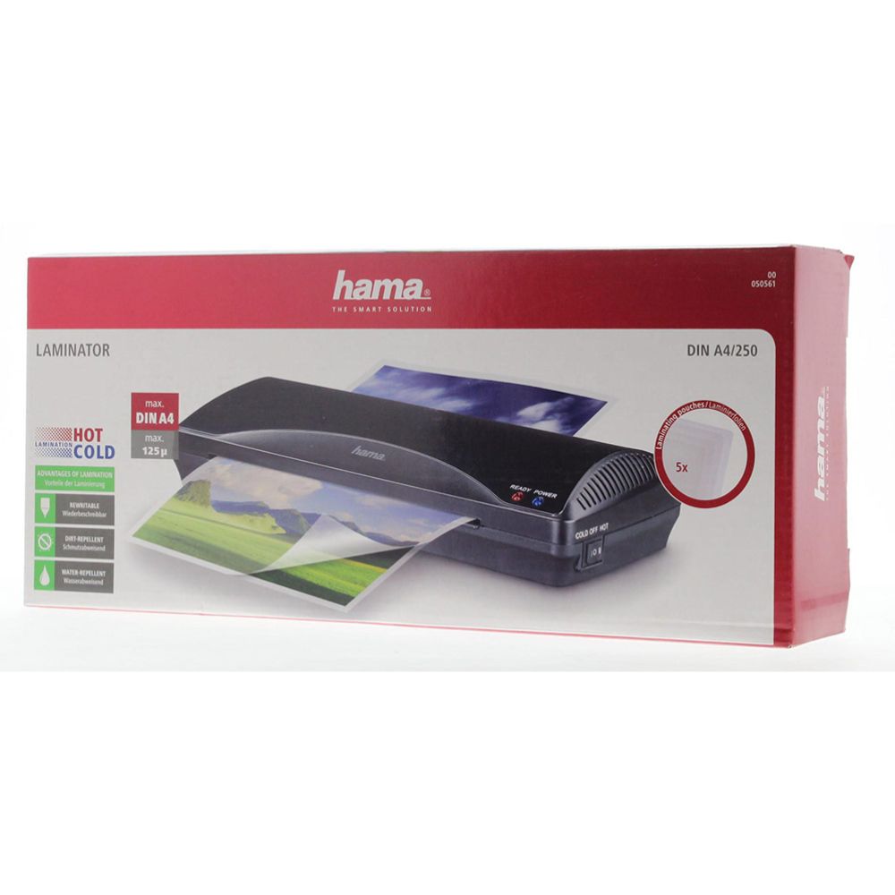 Hama Home & Office laminointilaite kuuma- ja kylmälaminointiin A4