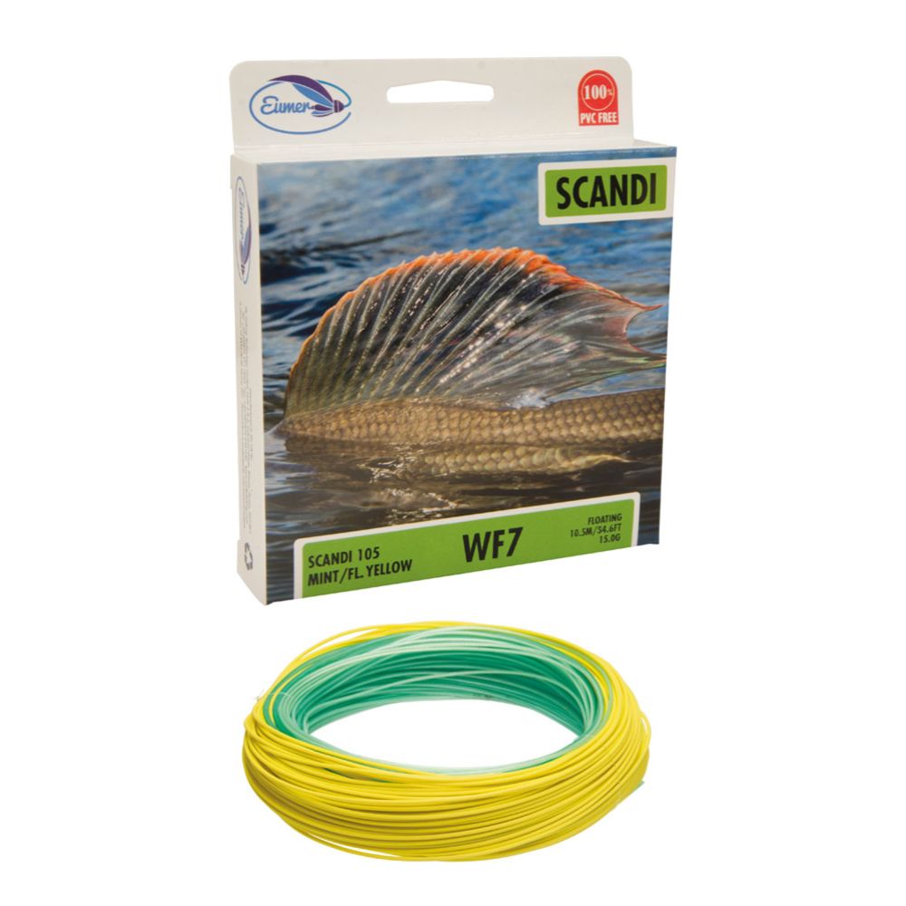Eumer Scandi 105 fluglina mint/f yellow