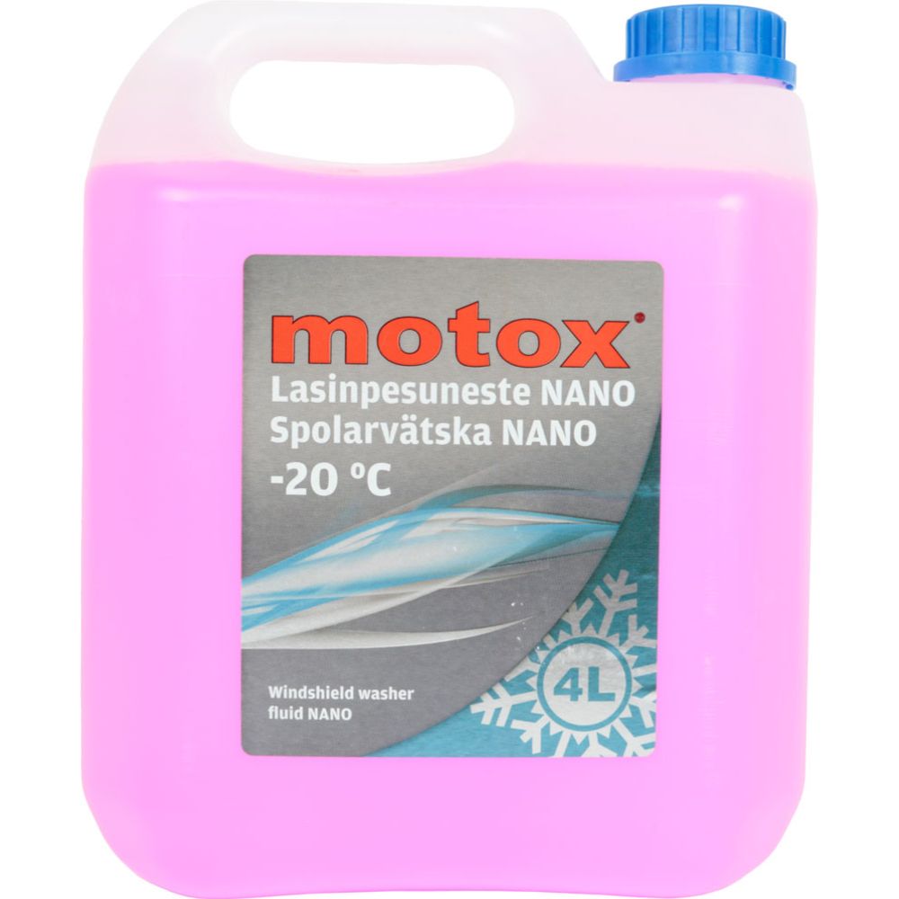 Motox Nano klaasipesuvedelik, -20 °C, 4 l