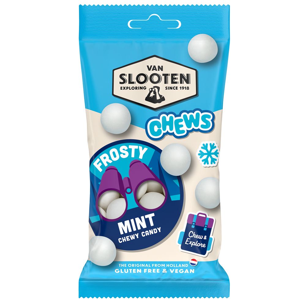 Van Slooten Frosty Mint Chewy makeinen 60 g
