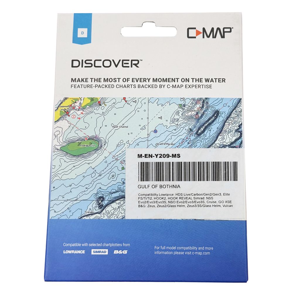 C-MAP Discover Y209 Bottenviken