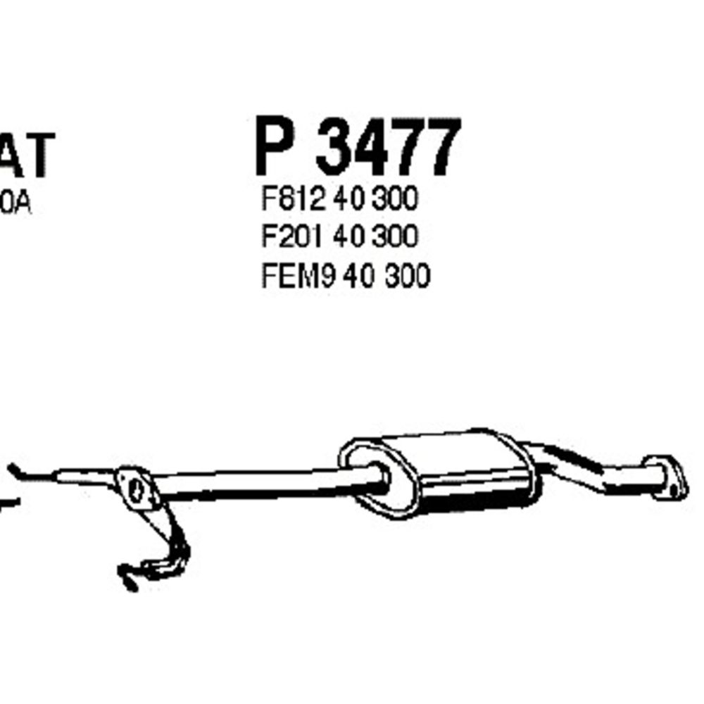 Keskiäänenvaimentaja 14-3477