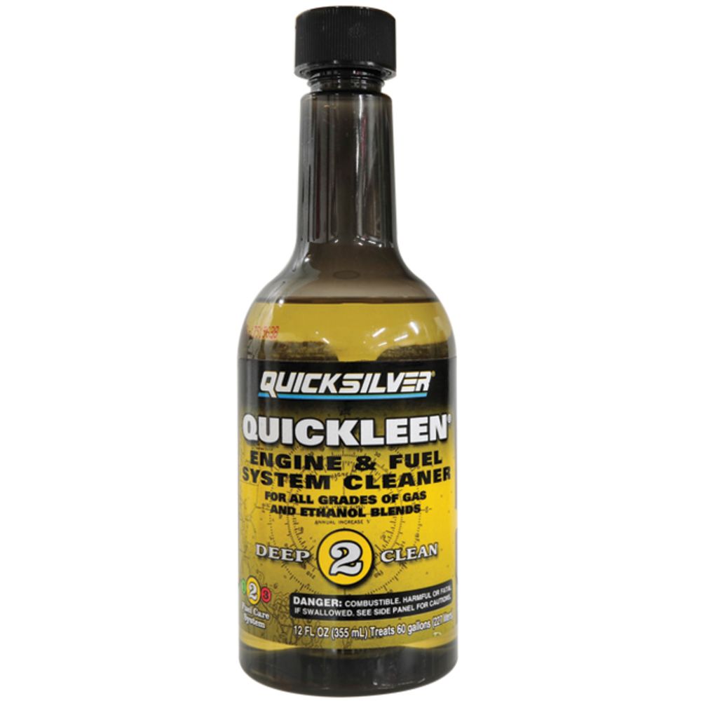 Quicksilver Quickleen polttoainejärjestelmän puhdistusaine 355 ml