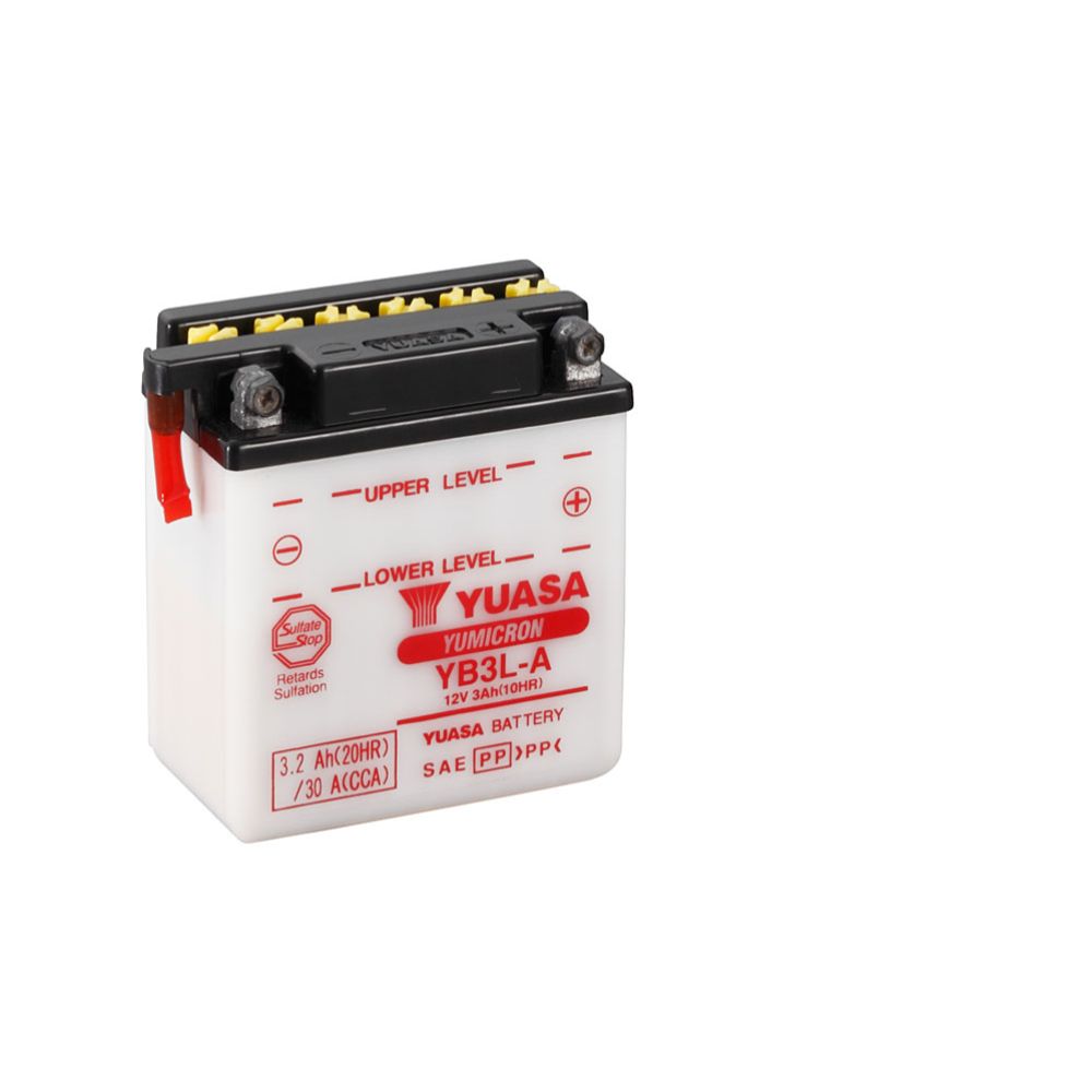 Yuasa mootorratta aku 12 V 3 Ah "YB3L-A"