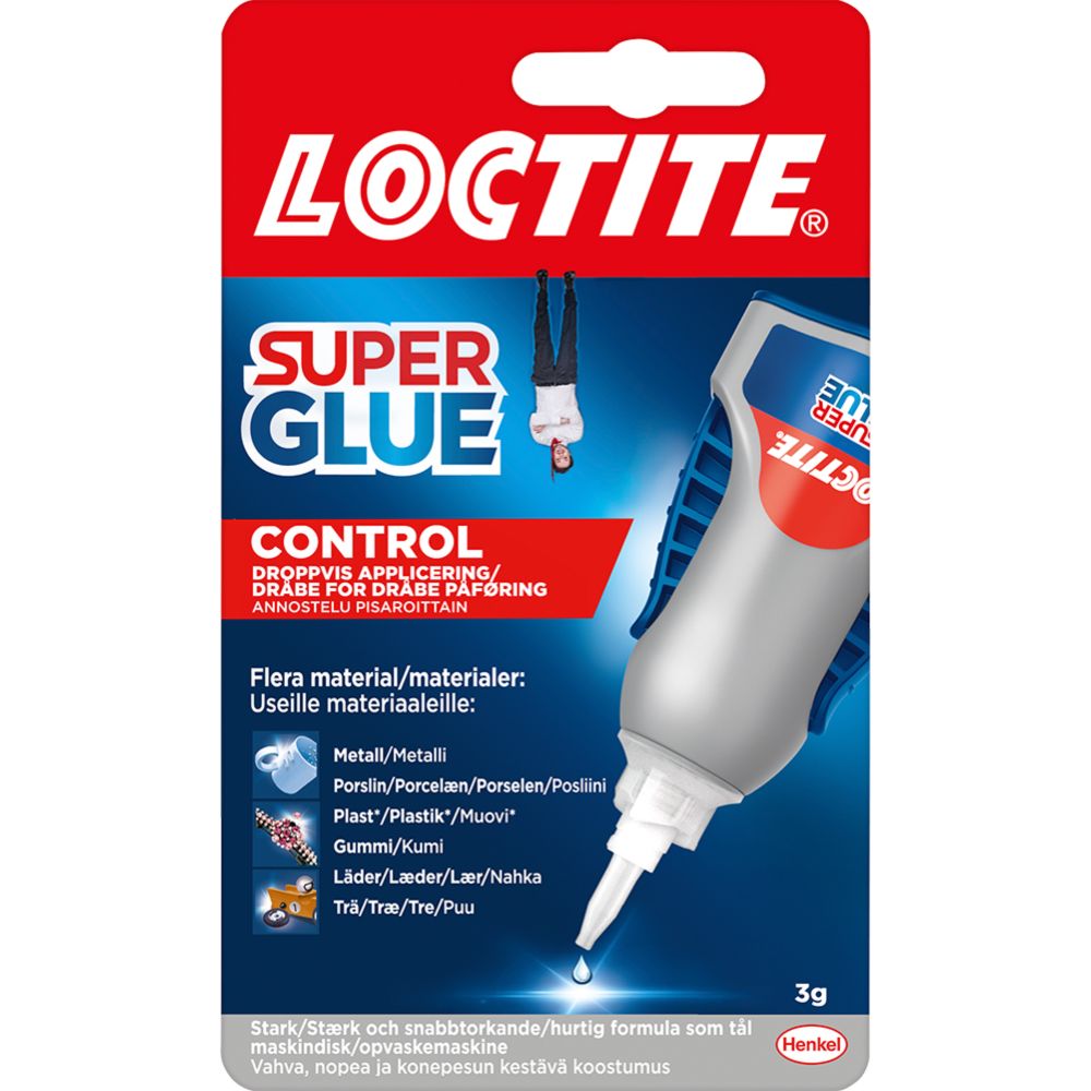LOCTITE Super Glue Control vedel kiirliim dosaatoriga 3 g