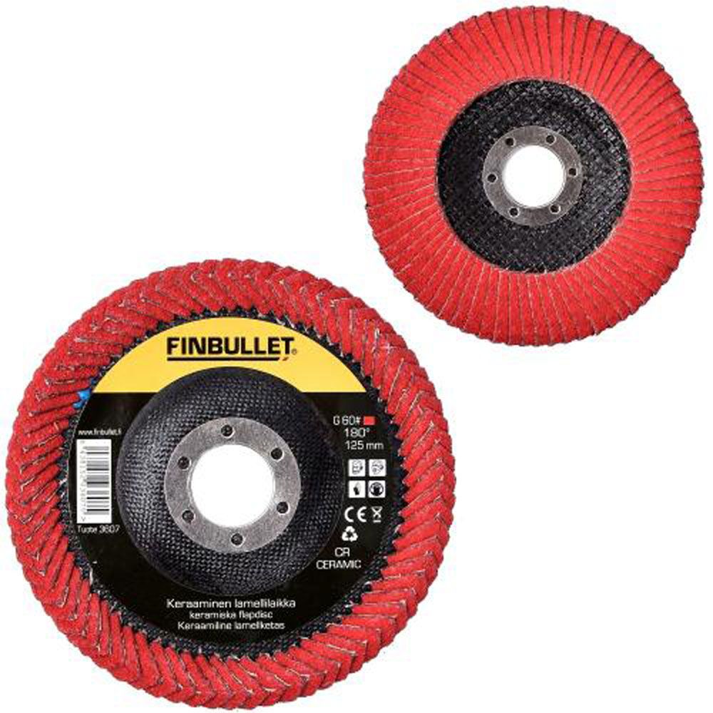 Lamellslipskiva "Rondo" 125 mm P60