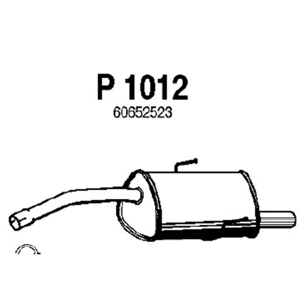 Takaäänenvaimentaja 14-1028
