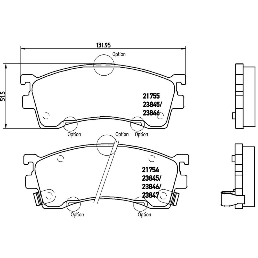 Piduriklotside komplekt 22-0851