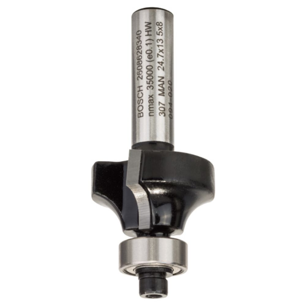 Bosch yläjyrsinterä pyöristys 6 mm x 14 mm
