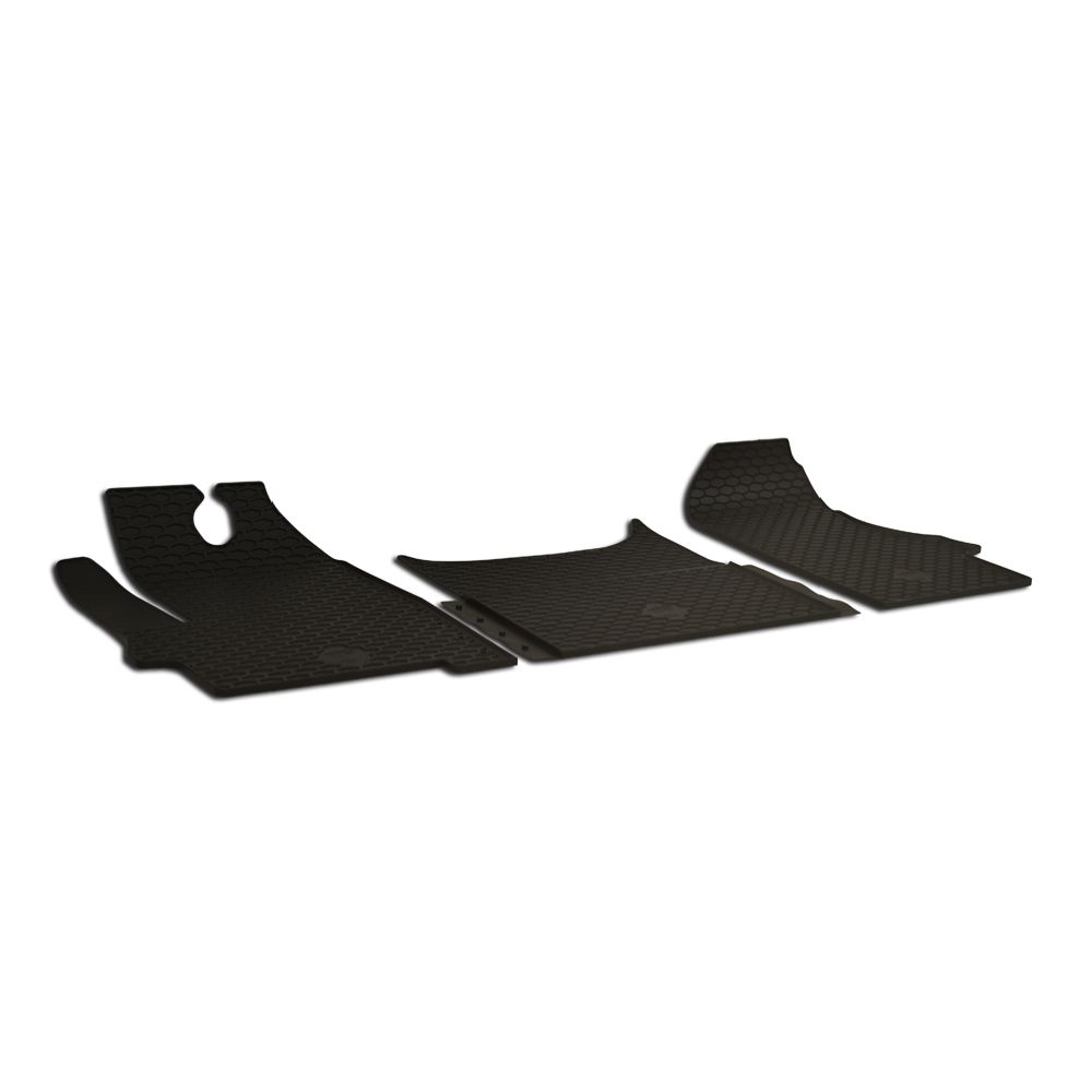 Gummimattsats Iveco Daily 2014- gummi svart