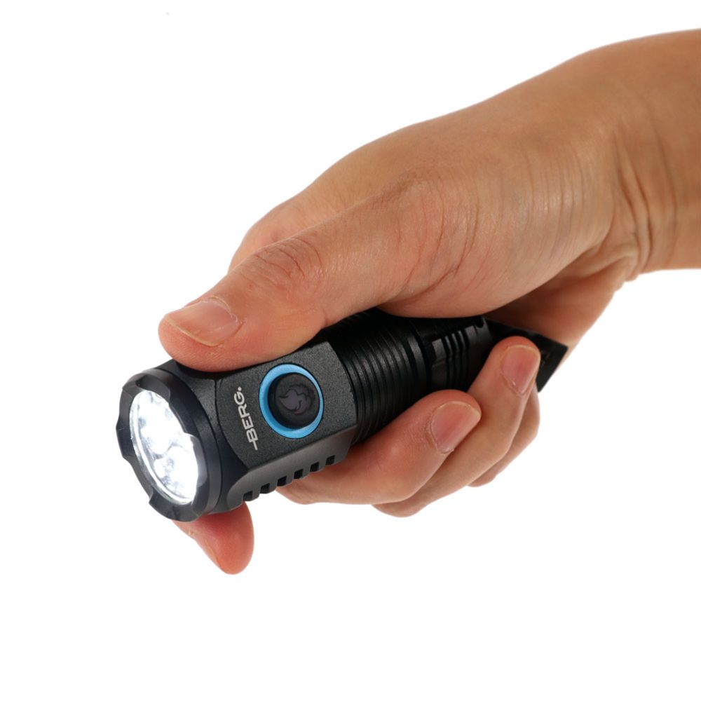 Berg laetav mini LED-taskulamp, 30 W, 2000 lm