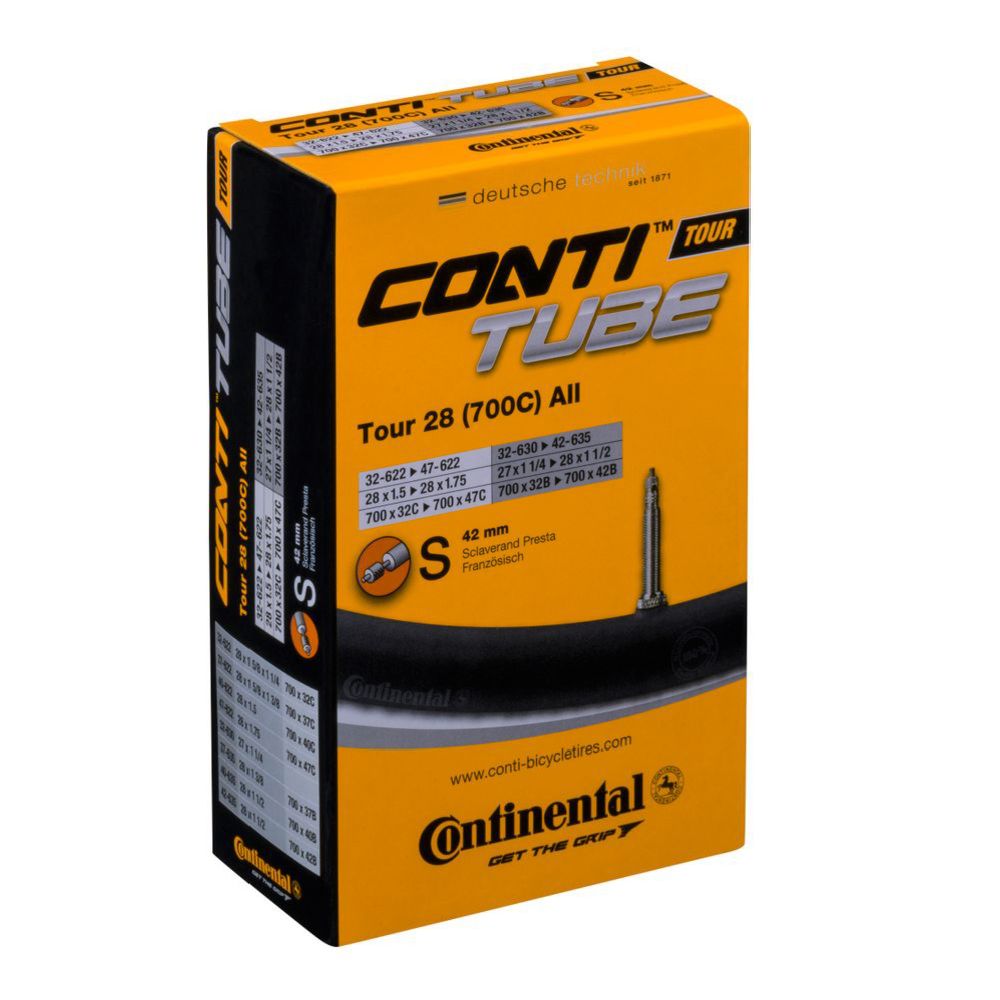 Continental 32/47-622 jalgratta sisekumm 28" Presta