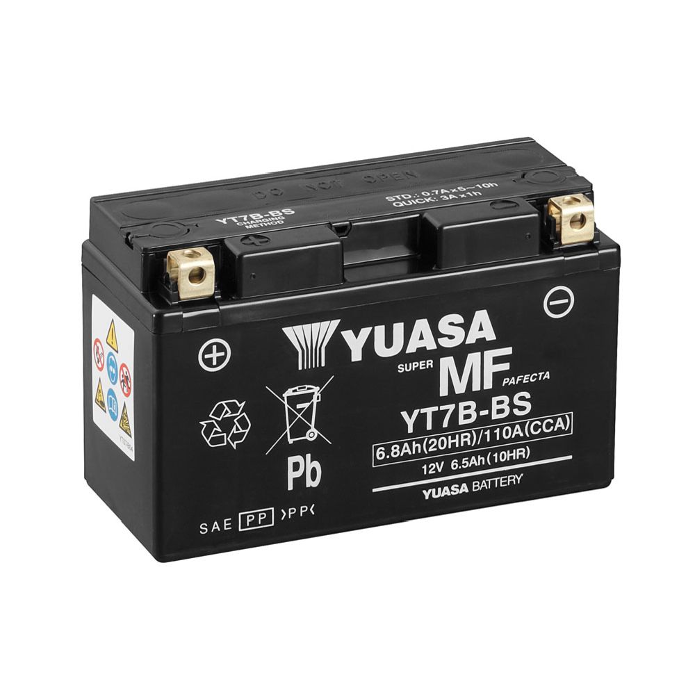 Yuasa MP-akku 12V 6,8Ah "YT7B-BS"