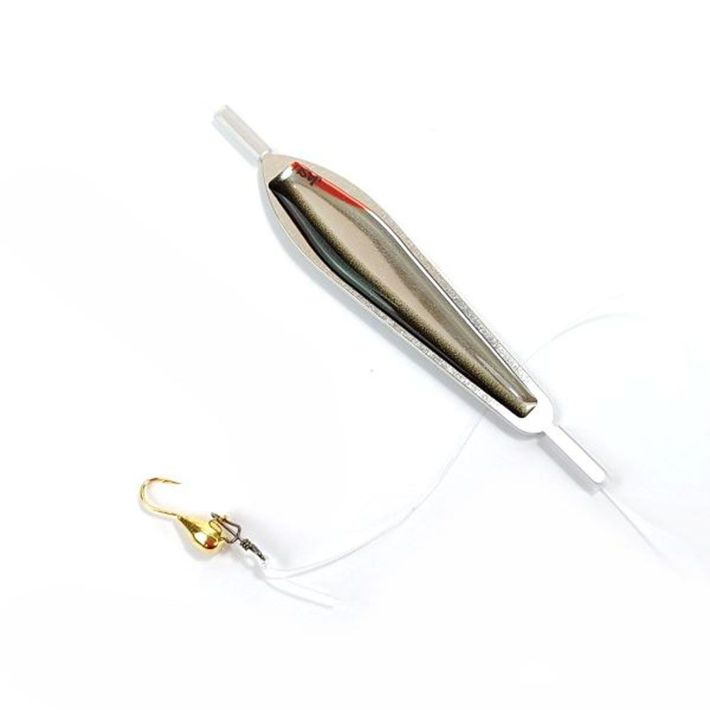 Jasu liuglant, 9 cm + 5 mm konks, must/hõbe